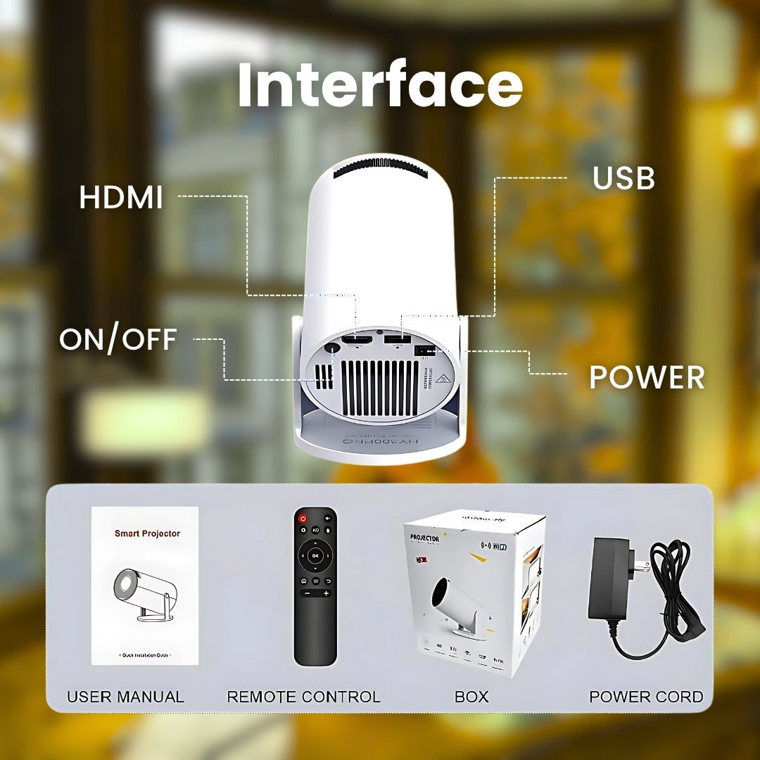 LumeraBeam™ Portable Projector
