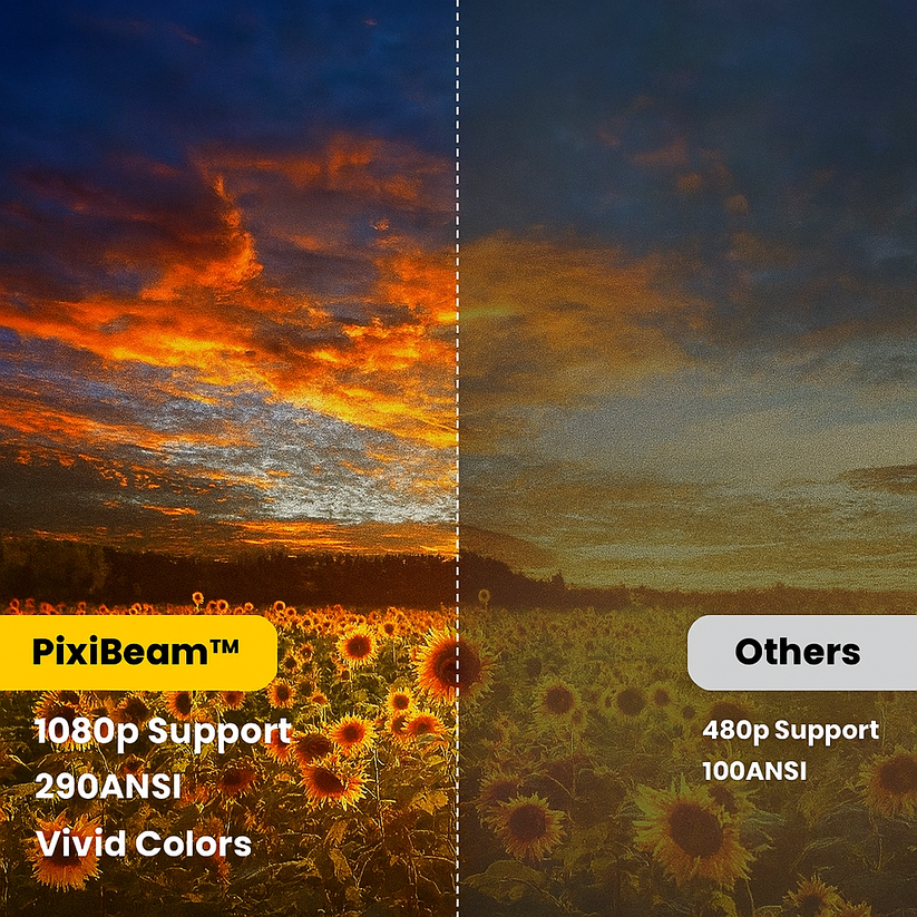 LumeraBeam™ Portable Projector