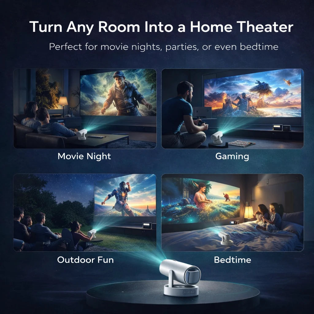 LumeraBeam Portable Projector